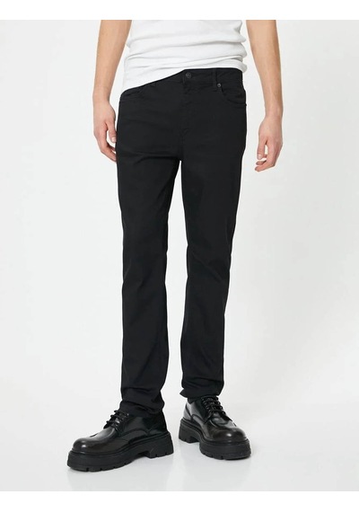 Koton Erkek Jean Pantolon Siyah 4sam40051nd 24yy59000098 Y5901 Siyah