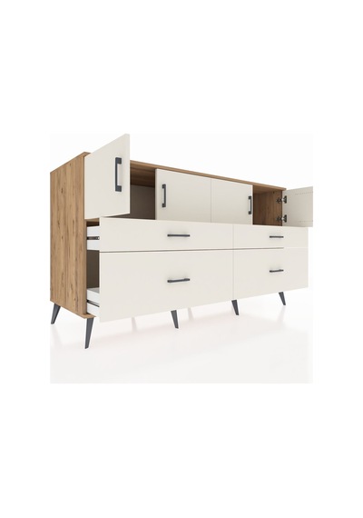 Kronos Konsol 2 Raflı 4 Çekmeceli 4 Kapaklı 176x59x99 Çam-aytaşı Çam-aytaşı Kronos Konsol 2 Raflı 4 Çekmeceli 4 Kapaklı 176x59x99 Çam-aytaşı Çam-aytaşı