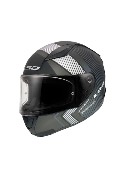 Ls2 Rapıd 2 Extra Mat Siyah-gri Kask