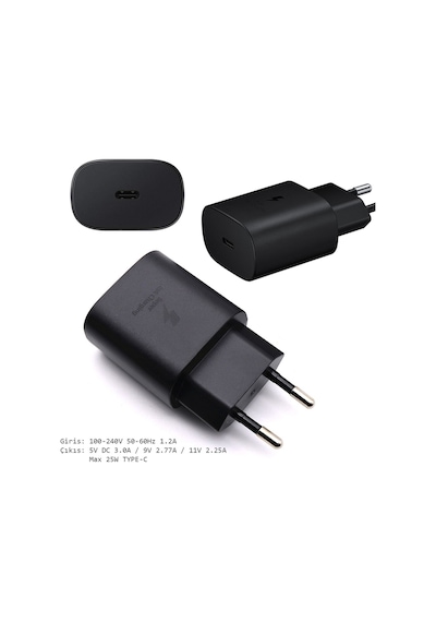 Samsung A25 5g Uyumlu Şarj Aleti Hızlı Type-c 25w Pd Şarj Aleti