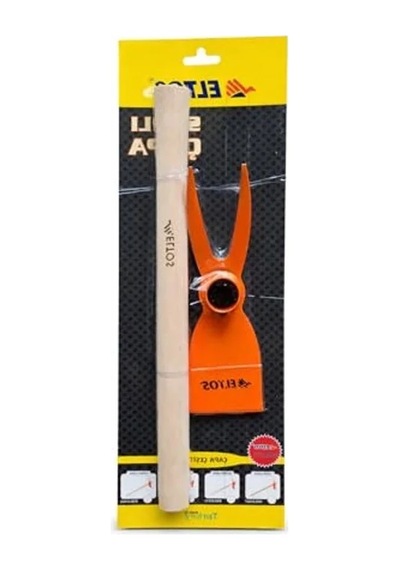 Dayanıklı Metal Saplı Bahçe Çapası, Ergonomik Ahşap Sap, Toprak Havalandırma Aracı