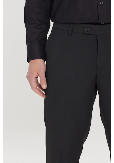 Ac&Co / Altınyıldız Classics Regular Fit Geniş Kesim Yan Cep Klasik Erkek Pantolon - Siyah Ac&Co / Altınyıldız Classics Regular Fit Geniş Kesim Yan Cep Klasik Erkek Pantolon - Siyah