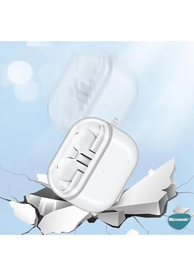 Samsung Galaxy Buds 3 Kılıf Transparent Clear Soft Şeffaf Galaxy Buds 3 İle Uyumlu Kılıf - Şeffaf