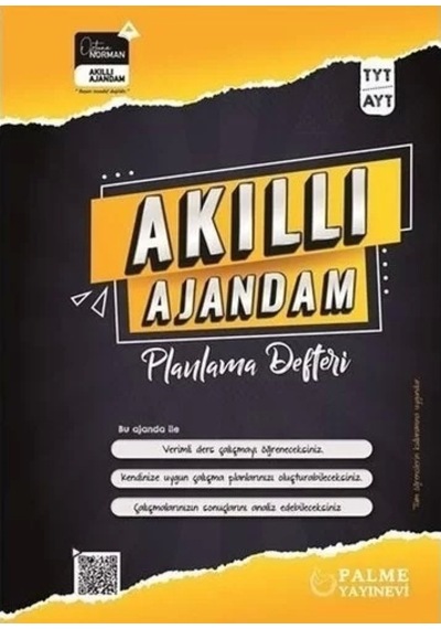 Palme Tyt Ayt Akıllı Ajandam Planlama Defteri