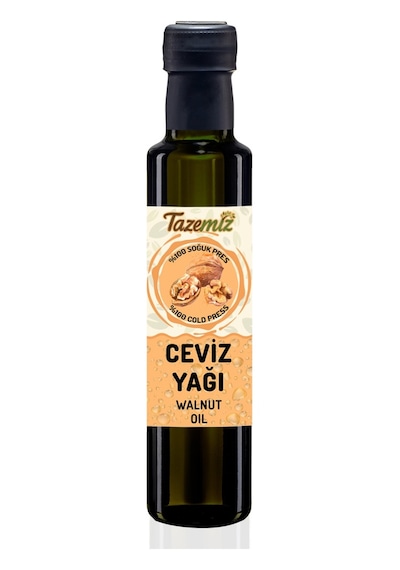 Tazemiz Soğuk Sıkım Ceviz Yağı 250 ML