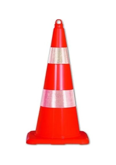 Trafik Huni Konisi 70 Cm Trafik Dubası Plastik Trafik Otopark Dubası
