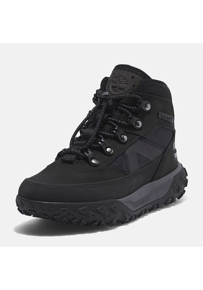 Timberland Motion 6 Mid Lace Up Waterproof Çocuk Sneakers-34002 Siyah