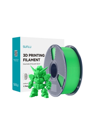 Sunlu Yeşil Pla+ 2.0 Filament - 1.75mm - 1 Kg