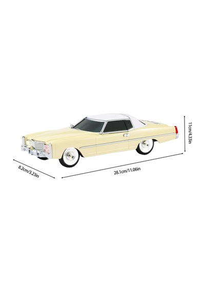 Nostaljik Araba Şeklinde Bluetooth Hoparlör Şarjlı Taşınabilir Sd Kart Usb Fm Radyolu Speaker