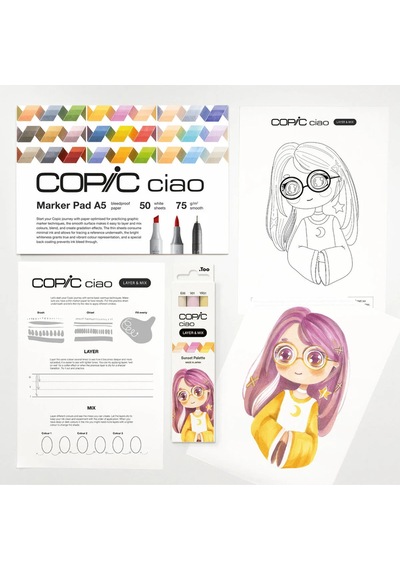 Cıao Layer & Mıx Manga Starter Set, Sunset