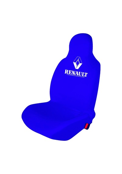 Renault Oto Koltuk Kılıfı Koruyucu Penye Servis Kılıfı Mavi