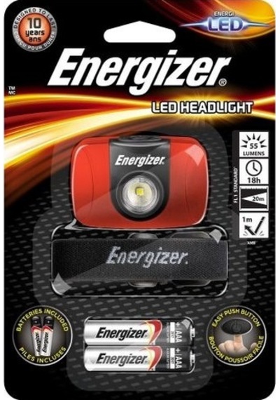 Energizer LED Headlight / Led'li Kafa Feneri / 2 Adet Aaa Pil Dah
