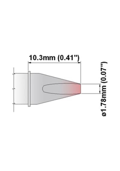 S75Ch018 Ssc-737A Metcal Havya Uyumlu Lehimleme Ucu