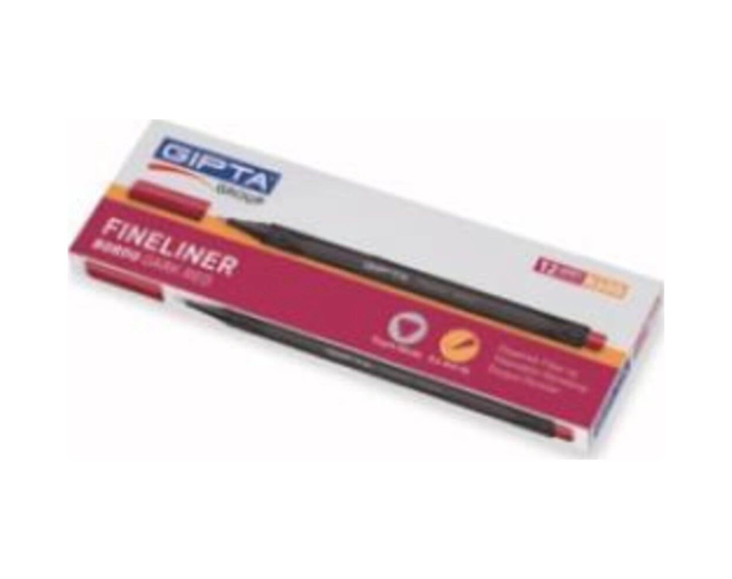 Fineliner Ince Keçe Uçlu Kalem 0,4 Mm Karton Kutu Üçgen Koyu Yeşil 12 Li Paket K600006
