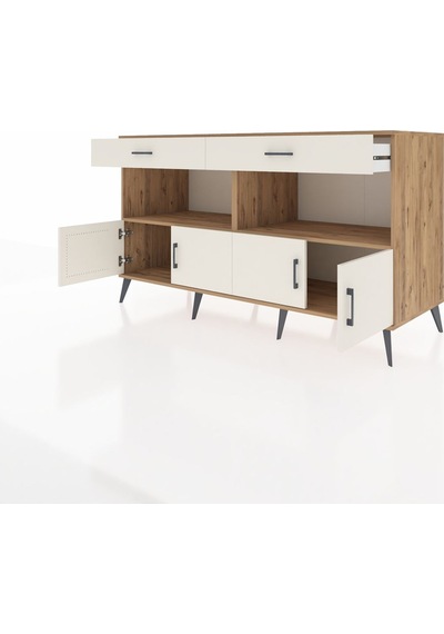 Kronos Konsol 2 Raflı 2 Çekmeceli 4 Kapaklı 176x59x99 Çam-aytaşı Çam-aytaşı Kronos Konsol 2 Raflı 2 Çekmeceli 4 Kapaklı 176x59x99 Çam-aytaşı Çam-aytaşı