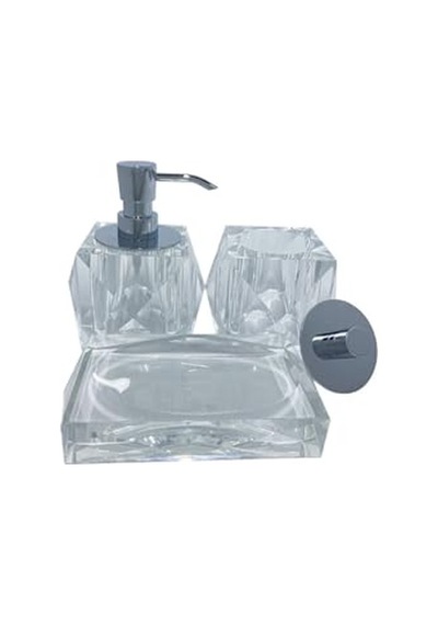 Diş Fırçalığı Şeffaf Renk 90x114x114 Mm Diğer