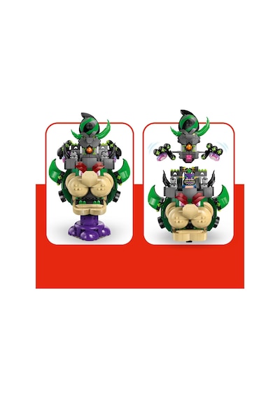 LEGO® Super Mario™ Prince Florian ve Castle Bowser 72042 - 9 Yaş ve Üzeri Çocuklar için Yaratıcı Oyuncak Yapım Seti (1251 Parça)