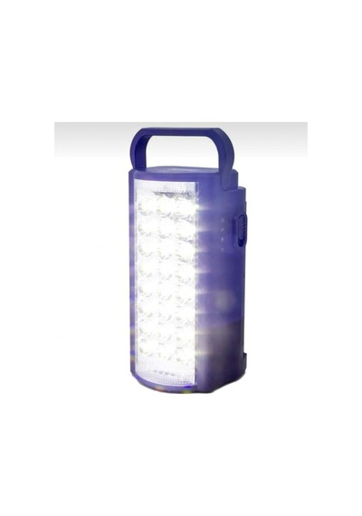 24 Led Li 80 Saat Yanan Büyük Led Işıldak Süper Güç 24 Led Ht-2525 Mavi
