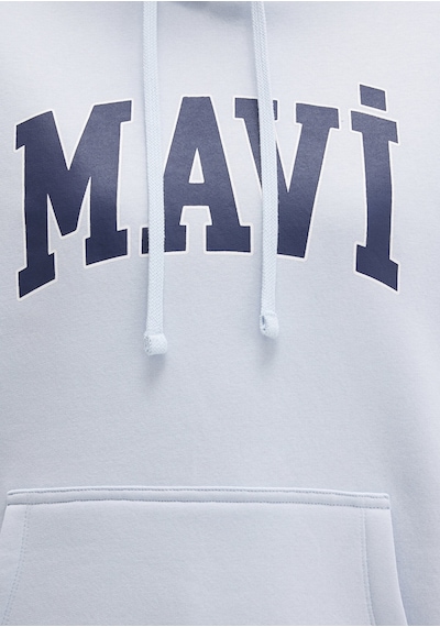 Mavi - Mavi Logo Baskılı Kapüşonlu Mavi Sweatshirt 1600361-70717 Mavi Mavi - Mavi Logo Baskılı Kapüşonlu Mavi Sweatshirt 1600361-70717 Mavi