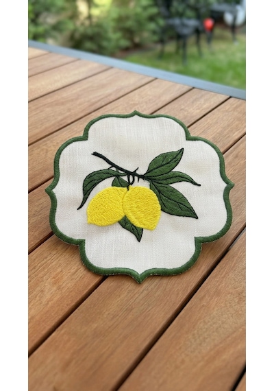 Limonea Embroidered Kokteyl Peçetesi