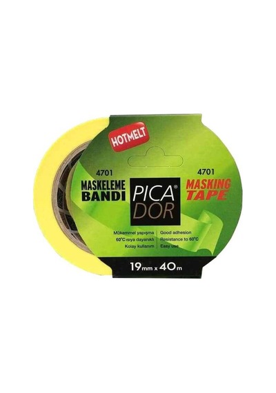 Picador Maskeleme Bandı 19x40 M Askısız Hotmelt