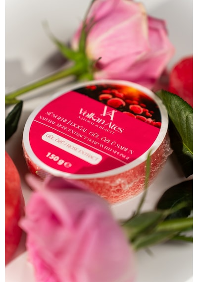 Volkan Ates Natural & Beauty Gül Süngerli Doğal Sabun 150 G
