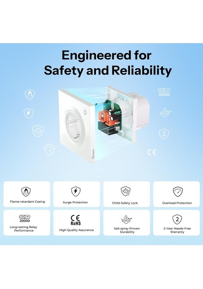 Fusion, Orb Socket Shuko , Ws01tpf-e, Akıllı Duvar Prizi, Matter Uyumlu, Wlan 2.4 Ghz, Ab Standardı, 16a, 4000 W, Ene Diğer Fusion, Orb Socket Shuko , Ws01tpf-e, Akıllı Duvar Prizi, Matter Uyumlu, Wlan 2.4 Ghz, Ab Standardı, 16a, 4000 W, Ene Diğer