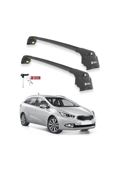 Turtle Kia Ceed Sportswagon Jd 2013-2018 Ara Atkı Air2 Siyah