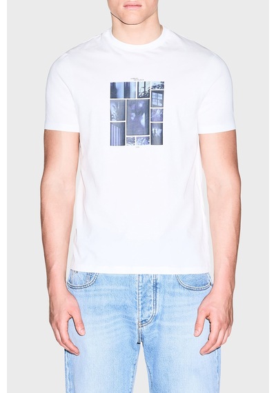 Armani Exchange Baskılı % 100 Pamuk Slim Fit Bisiklet Yaka T Shirt Erkek T Shirt Xm003015 Af10356 U0009 Beyaz Armani Exchange Baskılı % 100 Pamuk Slim Fit Bisiklet Yaka T Shirt Erkek T Shirt Xm003015 Af10356 U0009 Beyaz