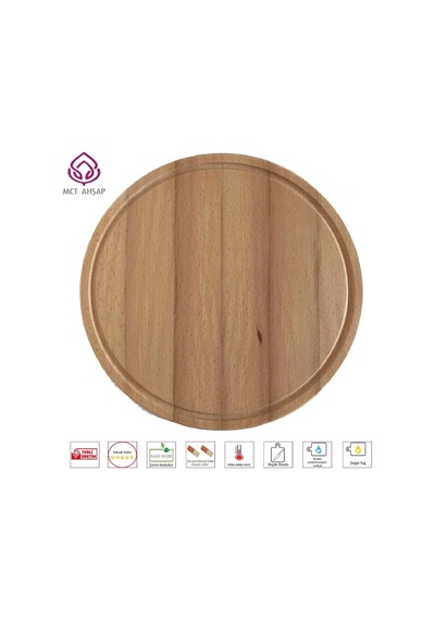 Kayın Masif Ahşap Kesme Ve Sunum Tahtası 714q Ahşap