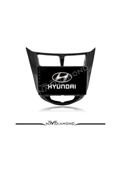 Hyundai Accent Blue Black 2011-2017 4 Gb Ram 64 Gb Hafıza Oem Multimedia Teyp 9.0 İnç