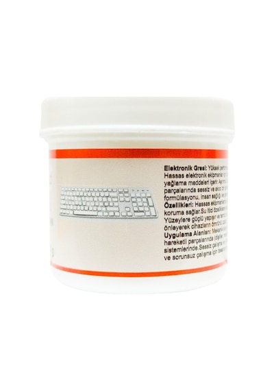 Klavye Yazıcı Fan Elektronik Cihaz Plastik Aksam Silikon Gres Yağı 50 Gr