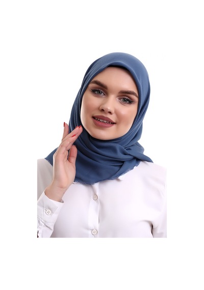 Pamuklu Pano Düz Desensiz Örtü Mavi