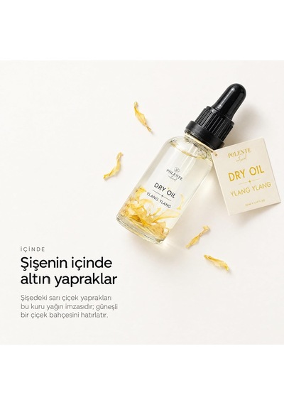 Ylang Ylang Dry Oil, Çok Amaçlı Kuru Yağ, 50 Ml 0.3 ML
