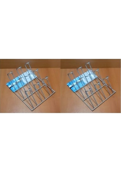 Bardak Düzenleyici Askı Ve Kurutmalık 2 Adet Bulasıklık Duvar Monte 19x12x24cm