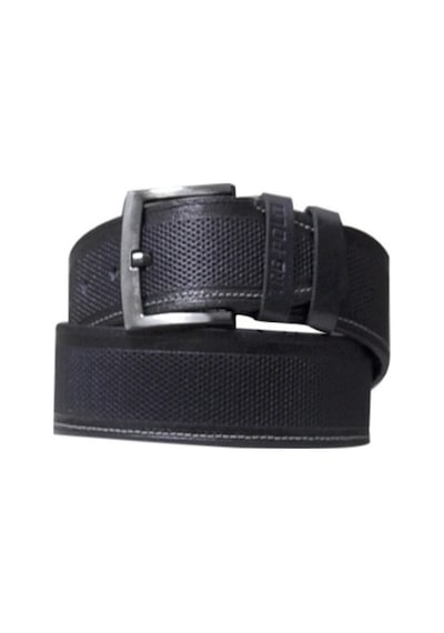 Trg Polo Siyah Deri 4,5 Cm Erkek Spor Kemer