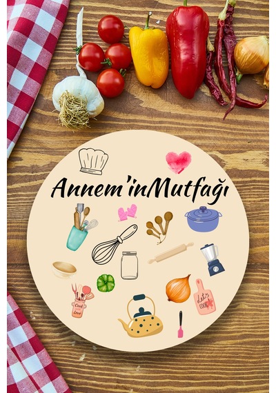 Anne Için Kapı, Duvar Süsü, Ahşap Dekoratif Tablo Modeli, Mutfak,ev Mdf Dekor