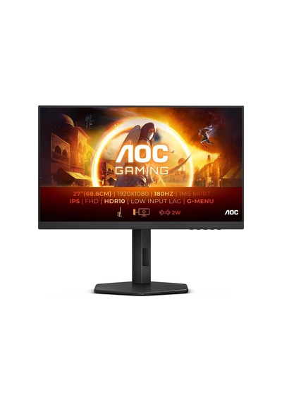 Aoc 27G4X 27" 0.5 Ms Full HD Pivot IPS 180 Hz Oyuncu Monitörü (Teşhir)