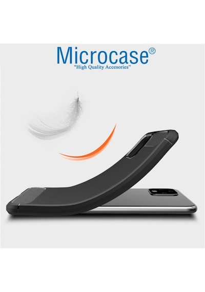 Microcase Google Pixel 4 Xl Brushed Carbon Kilif - Siyah 398356832