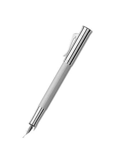 Graf Von Faber-Castell Guilloche Rhodium Dolma Kalem 146590