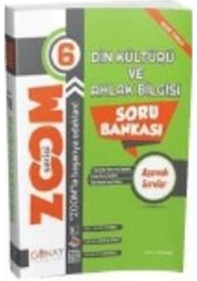 6. Sınıf Zoom Serisi Din Kültürü Soru Bankası Günay Yayınları