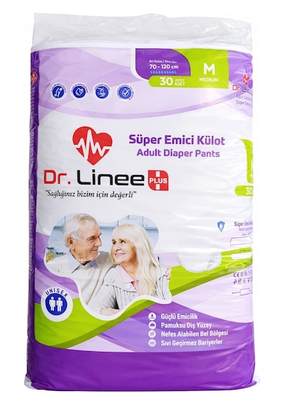 Drlinee Hasta Bezi Emici Külot 30'lu M