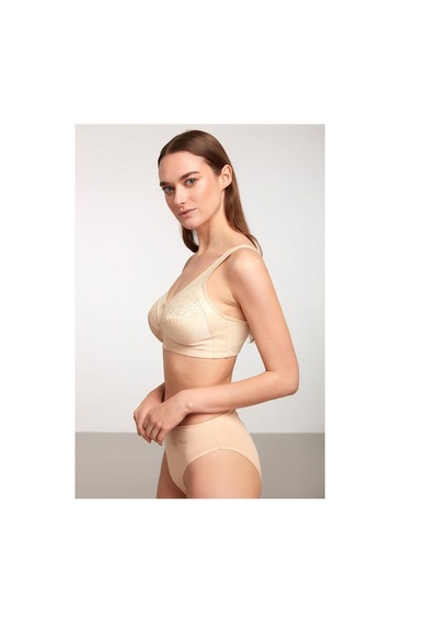 Kom Kadın BK10131 Basic 2'li Pamuk-Modal Slip Külot Beyaz Kom Kadın BK10131 Basic 2'li Pamuk-Modal Slip Külot Beyaz