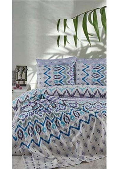 Cotton Life Tek Kişilik Nevresim Takımı Astec Lila