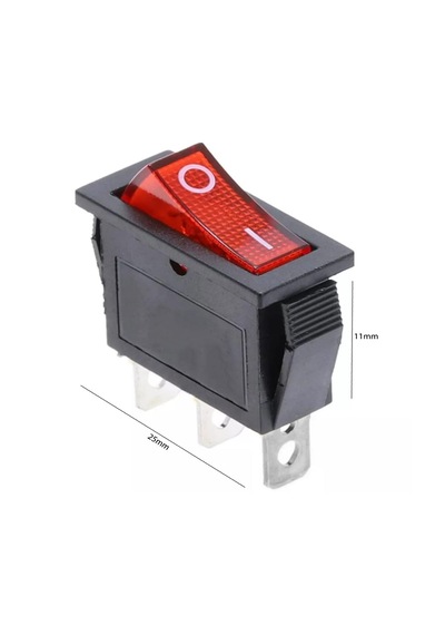 Anahtar Işıklı Dar Tek Konum 2 Bacaklı Fs-81 Pk-6585