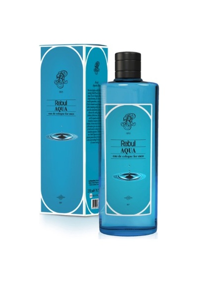 Rebul Mandarine Aqua Kolonyası Cam Şişe 3 x 250 ML + 3 x 125 ML + Sprey Kolonya 3 x 50 ML