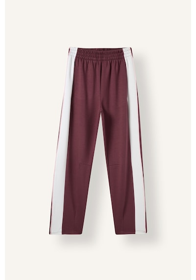 Defacto Yan Şeritli Jogger Fit Eşofman Altı Kız Çocuk I3839a826wnpr217 Mor-pr217