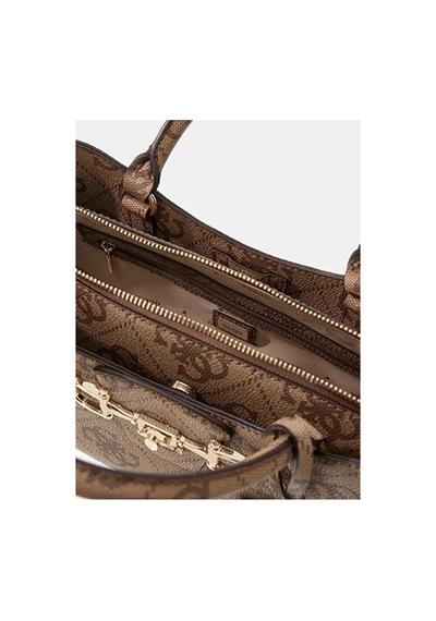Guess Janie Logo Kadın El Ve Çapraz Çanta Hwos9924060 Kahve
