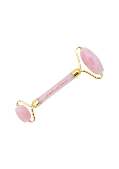 Rose Quartz Roller - Gül Kuvars Roller - Pembe Kuvars Roller - Sertifikalı - %100 Doğal - Karışık