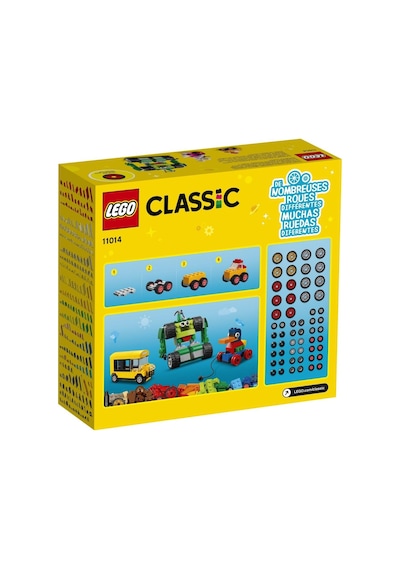 LEGO® Classic 11014 Yapım Parçaları ve Tekerlekler 653 Parça